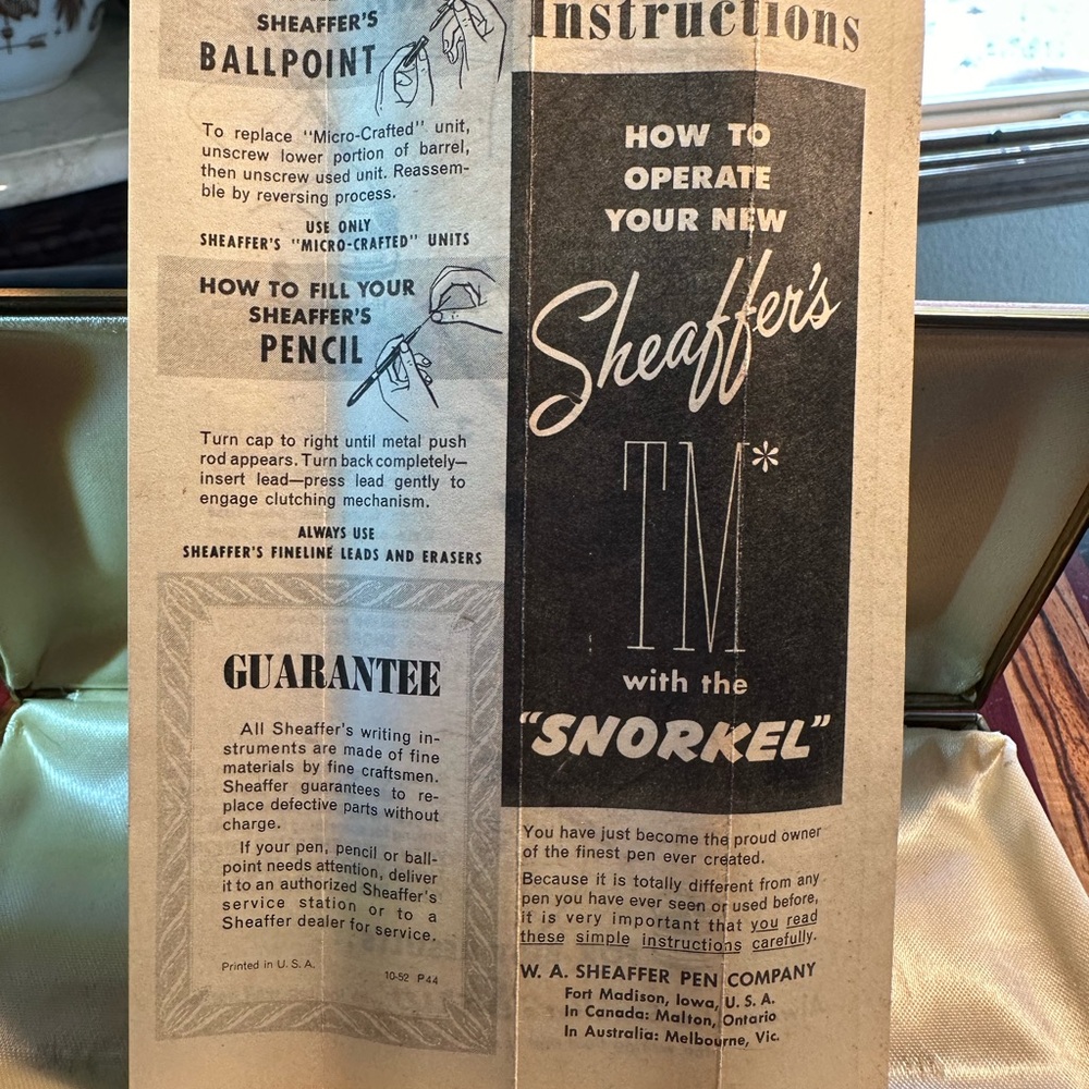 Vintage Sheaffer’s Pen & Pencil Set - Picture 15 of 16